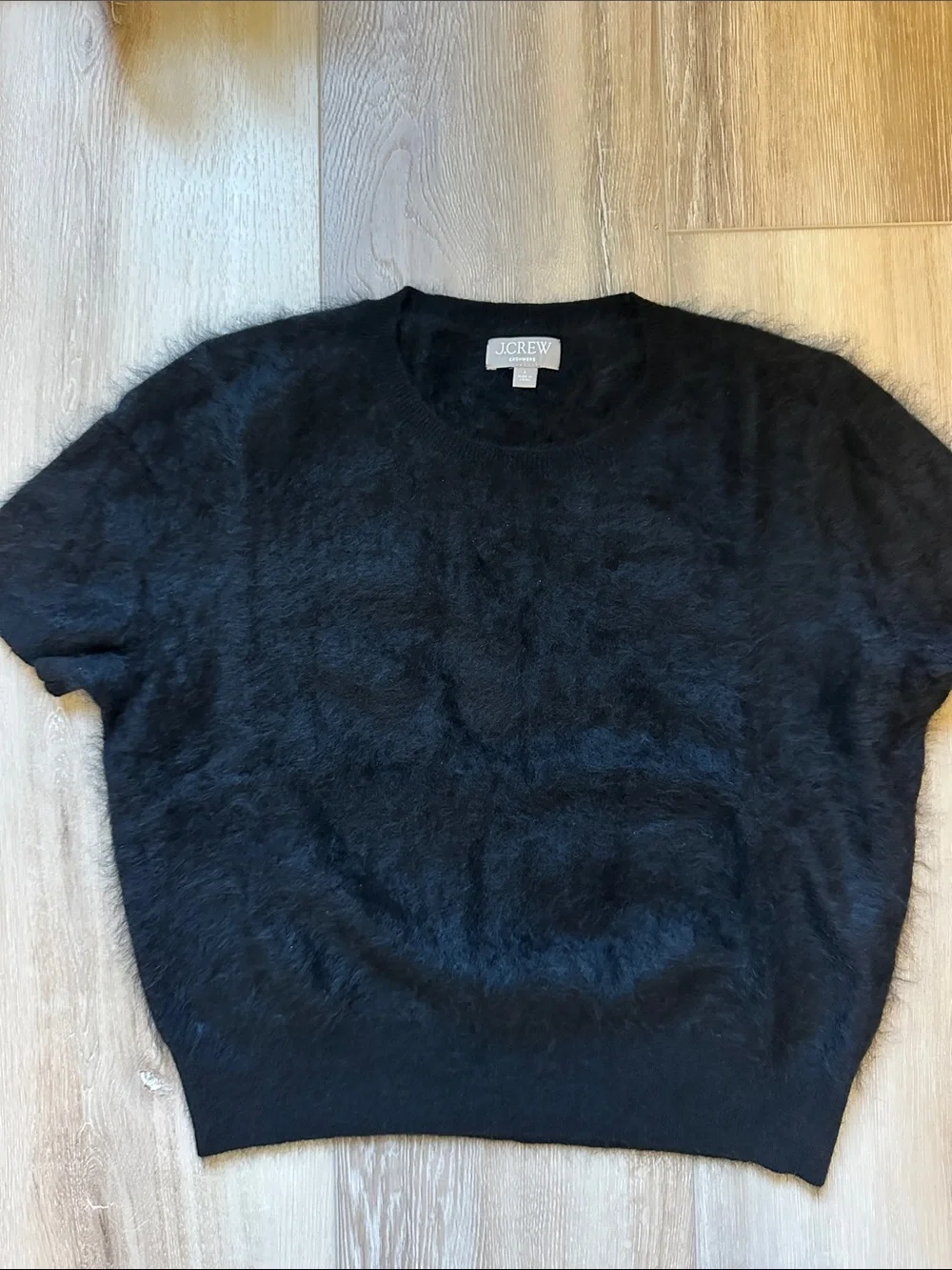 J Crew Brushed Cashmere tee